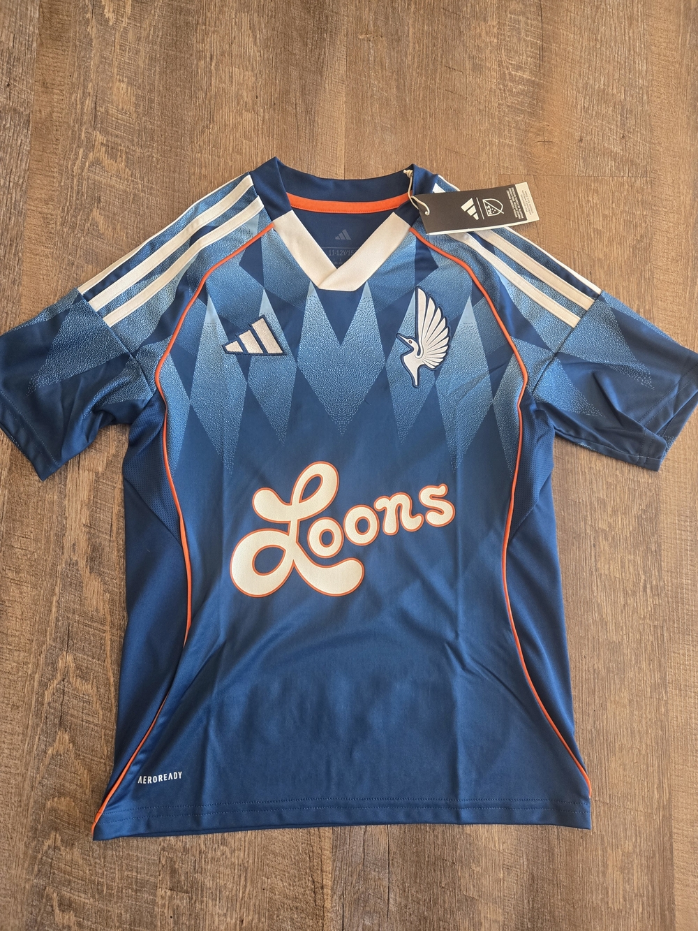 Minnesota United FC Kids Soccer Jersey - MN Kicks Throwback Kit
